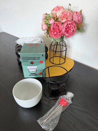 Schokoladen-Fondue-Set