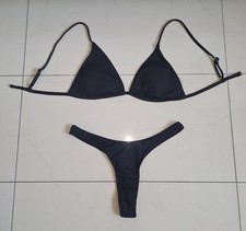 * Shein * 2-tlg. Bikini-Set Gr. S oder 36/38 Cup 75A Schwarz Neu!