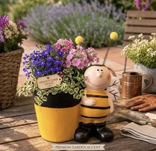 Niedlicher Bienen-Blumentopf
