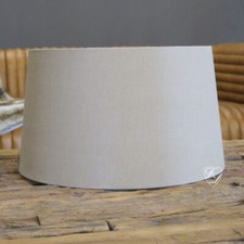 Lampenschirm braun oliv shabby - lampenschirm,