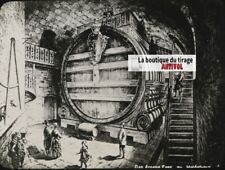 Monsterfässer, Heidelberg, Deutschland, Foto Glasplatte, positiv 8,5x10 cm