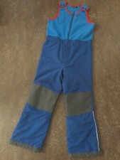 VAUDE Skihose Schneehose Latzhose Winter Jungen Gr. 134/140 blau NEU o. Etikett