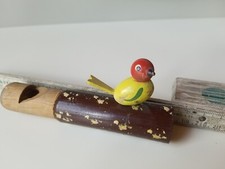 Retro DDR Berg Oybin Holz Oberlausitz Zittau Gebirge Vogelpfeife Pfeife