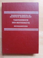 Ergänzende Kapitel zu Taschenbuch der Mathematik Bronstein Semendjajew Neubearb.