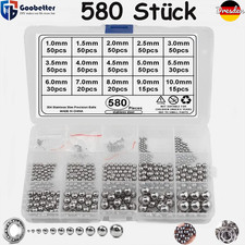 580tlg Stahlkugel Kugellager