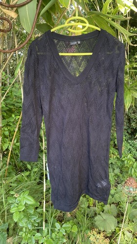 Strickpulli schwarz 36 - gr.,