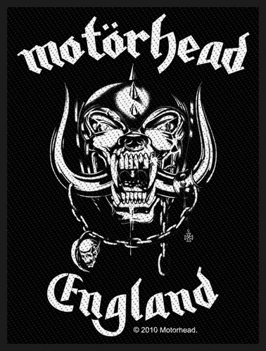 Motörhead england woven - motÖrhead,