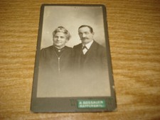 #NT1308 Visitformat  Carte de Visite CdV Foto Visitenkarte Rapperswil Gossauer