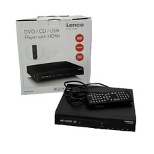 Lenco DVD-120BK DVD Player HDMI USB SCART kompakt schwarz Fernbedienung