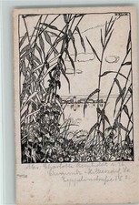 13096105 - 8211 Chiemsee Kuenstlerkarte sign Sieck - Fraueninsel AK Rosenheim