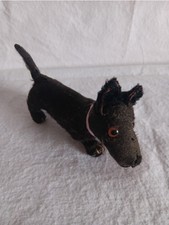 Steiff Hund Scotty 1930-35, Vorkriegknopf