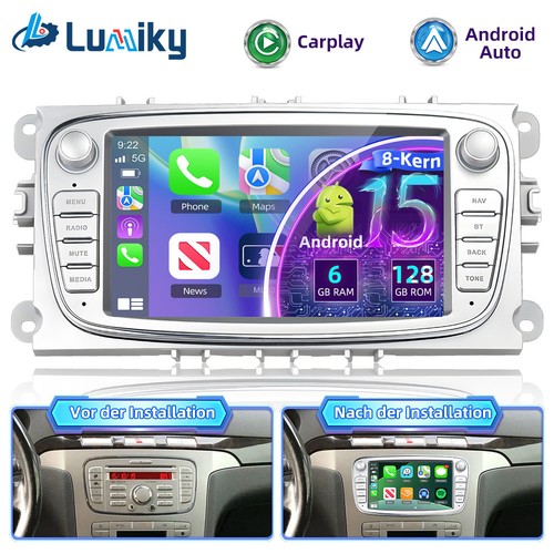 128g autoradio für ford - 6g+128g,