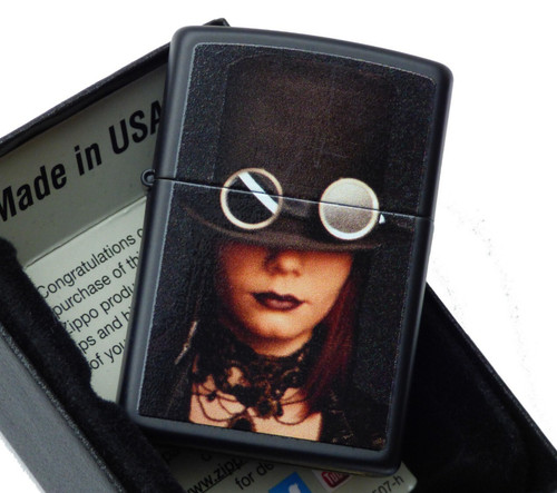 Zippo lighter steampunk - zippo,