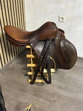 Sattel Reitsattel braun mit