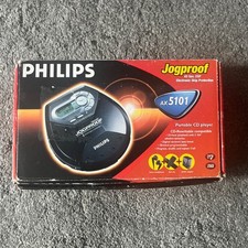 Philips AX5101 Jogproof discman portable cd player OVP Netzteil Anleitung top