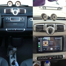 Für Smart Fortwo 451 2011-2015 Apple CarPlay Android 15 Autoradio GPS Navi WIFI