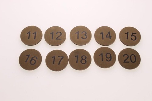 Bis mm gravierte - 11, 30