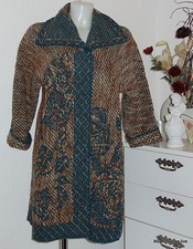 IVKO Wolle Strick-Mantel Coat