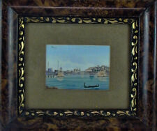 feines älteres Aquarell - VENEDIG Venezia - gerahmt