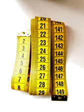 Maßband Schneidermaßband Messband Schneider Metermass Bandmass 150cm gelb