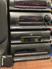 Kenwood Audio Anlage - Audio/-Stereo Receiver, CD-Spieler, Stereo-Kassetten 