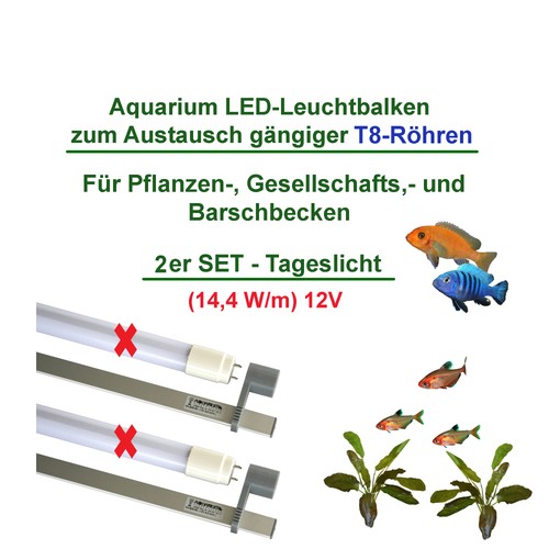 Led set t8 röhren - set, t8-röhren