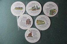 6 verschi: SERIEN Bierdeckel