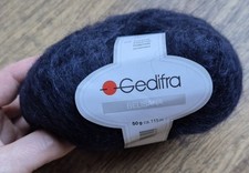 Gedifra BELISANA Kid Mohair  LACE Stricken GARN Nachtblau 7202 Wolle 50gr