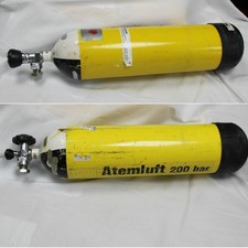 Feuerwehr Atemluftflasche  Stahlflasche 7 l / 200 bar  Pressluftflasche 1400L