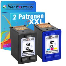 2 Patronen für HP 56 & 57 XL DeskJet 450 CBI 450 CI 450 Series 450 WBT