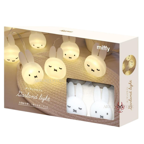 Miffy gesicht girlande led - girlande,