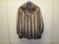 Modische Bisam Pelzjacke