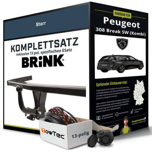 Anhängerkupplung brink starr - brink,