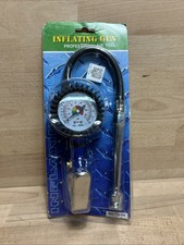 TOP Reifenfüller Druck Luft Reifendruck Prüfer Reifenfüll Pistole Gerät 0-15 Bar