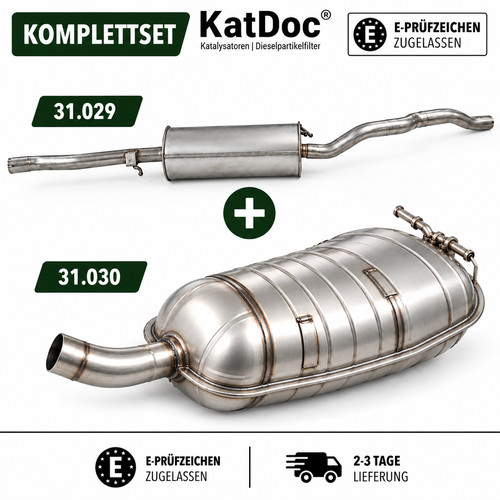 Schalldämpferset auspuff - ✅,
