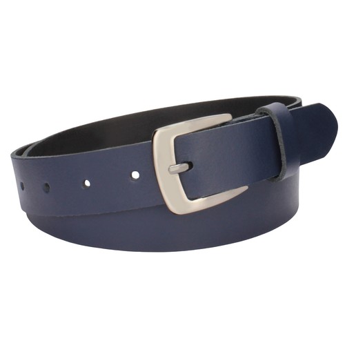 Gürtel blau ledergürtel 3cm - ledergürtel,