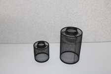 Lampenschirm mit Gewinde Deckenlampe E27 oder E14 Ersatzschirm Metall Draht