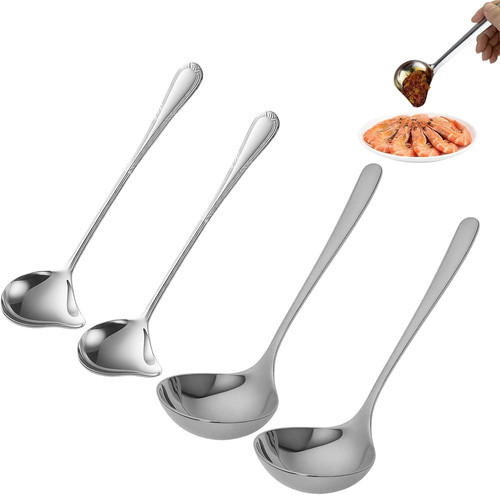 Edelstahl soßenkelle - edelstahl,
