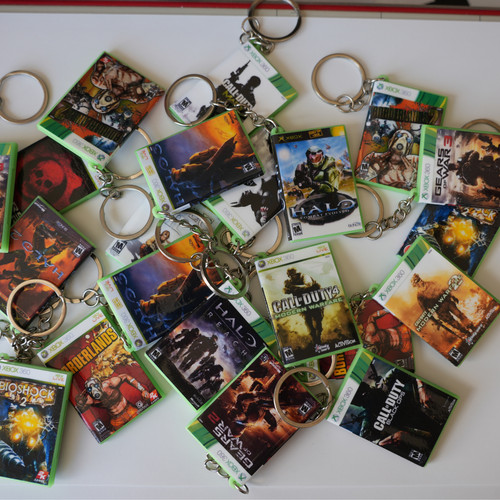 Xbox 360 miniatur - miniatur, spielhülle