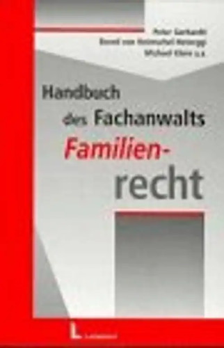Handbuch des fachanwalts - des,