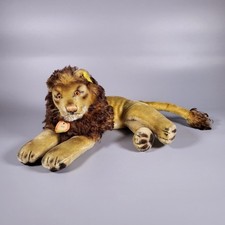 Steiff: 1959-64 * Löwe Leo * 22 cm * liegend * komplett * unbespielt *