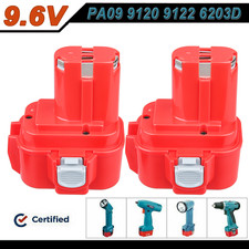 Akku für Makita PA09 9100 9120 9122 9133 9134 9135 6221D 6222D 9.6V 4,8Ah Ni-MH✅