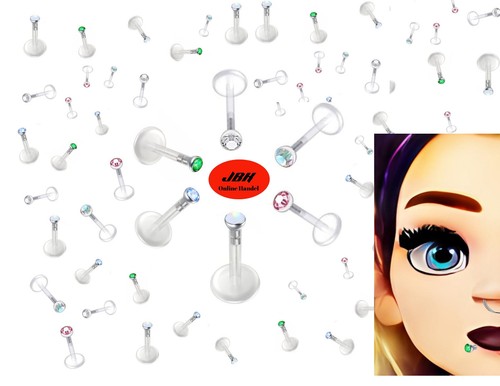 Piercing labret ohr lippe - labret,