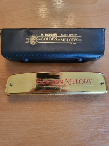 Mundharmonika hohner golden - mundharmonika,