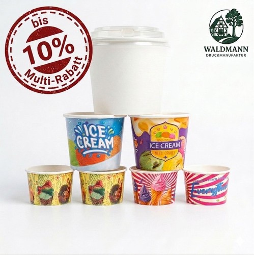 Eisbecher slush becher pappe - slush,