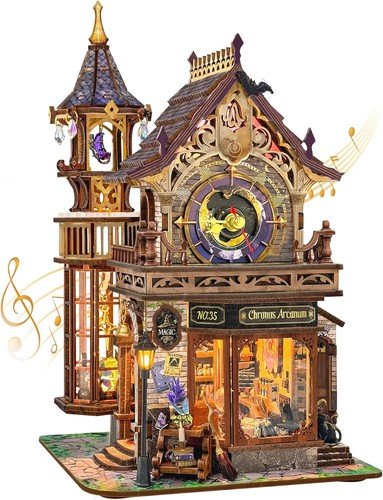 Holzpuzzle magic clock - 3d,
