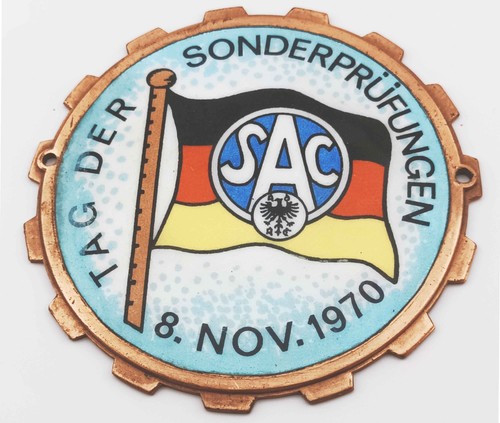 Adac plakette vintage retro - plakette,