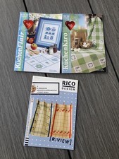 Rico Design Stück 3 Stickhefte Thema: „Küche“