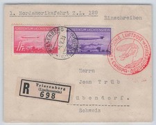 Zeppelin brief naf - 1., 1936
