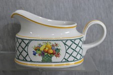 SAUCIERE / SOßENGEFÄß - VILLEROY & BOCH - DEKOR : BASKET -